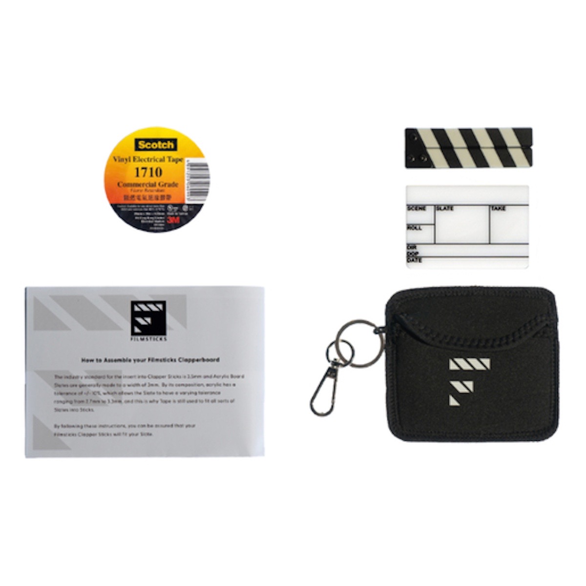 Filmsticks ClapperBoard Kit Premium EU/UK Nano