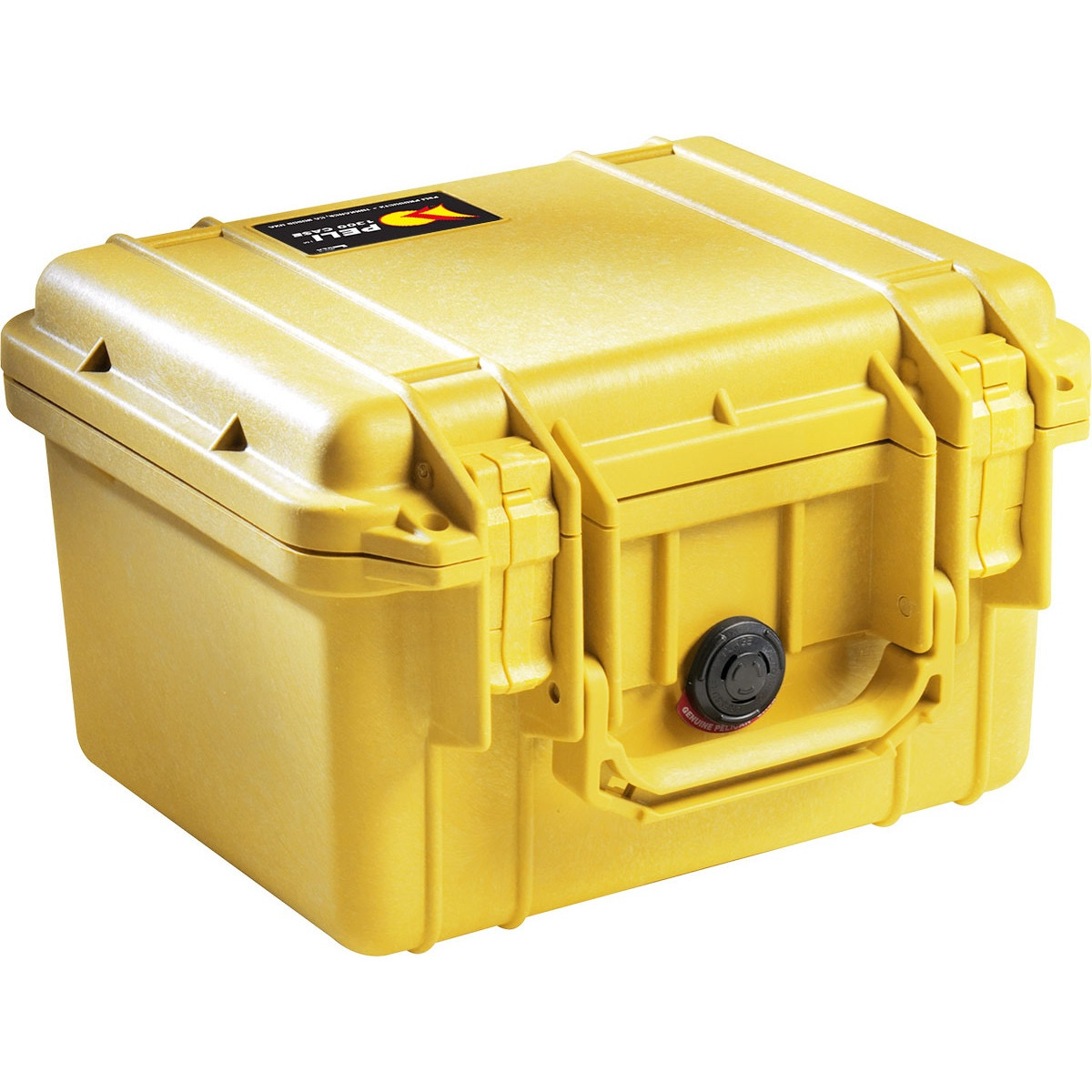 Peli Case 1300 mit Schaumstoff gelb