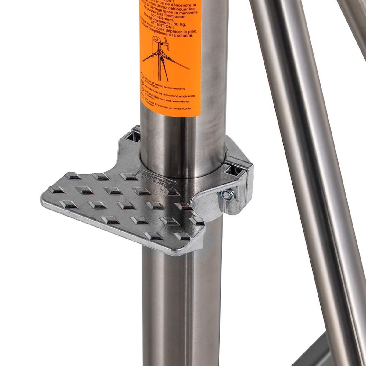 Avenger Super Wind Up Stativ Stainless Stl 2,9 m Low Base