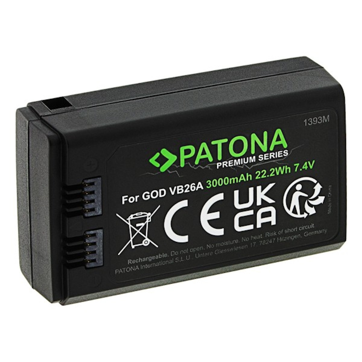 Patona Premium Akku f. Godox VB26