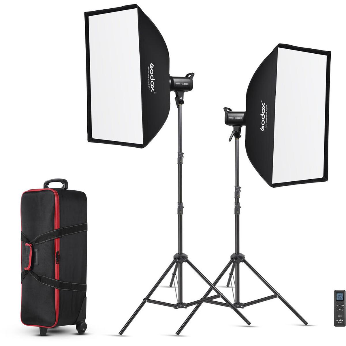 Godox SL100Bi LED-Videoleuchte Two Light Kit