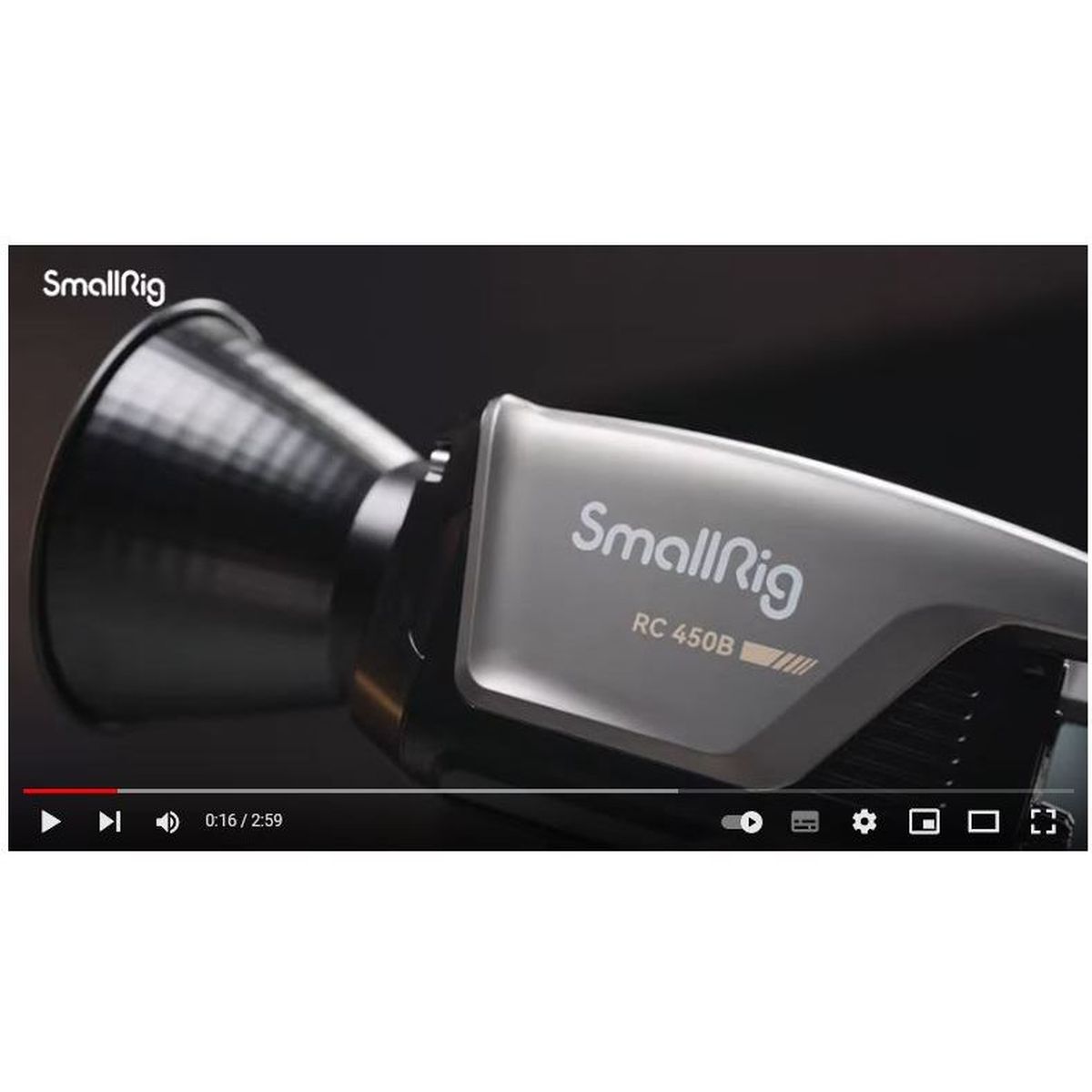 SmallRig 3976 RC 450B COB LED Videoleuchte (Europäischer Standard)