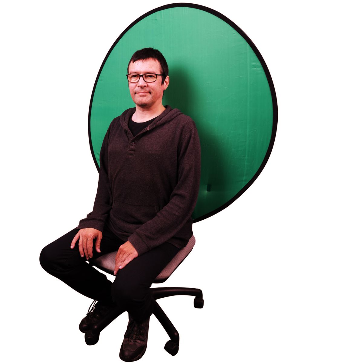 Helios Greenscreen Hintergrund für Stühle, 110 cm