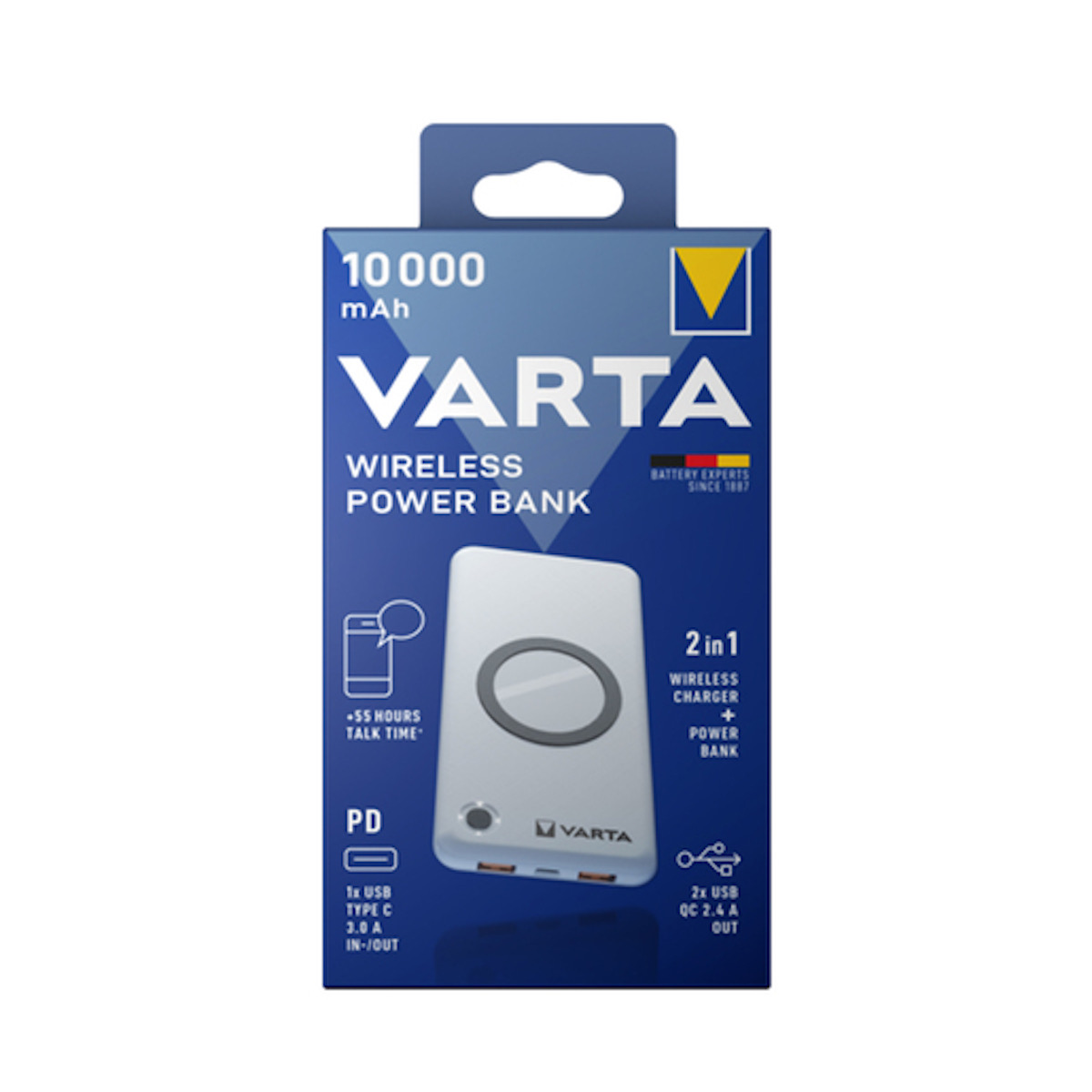 Varta Wireless Power Bank 10000