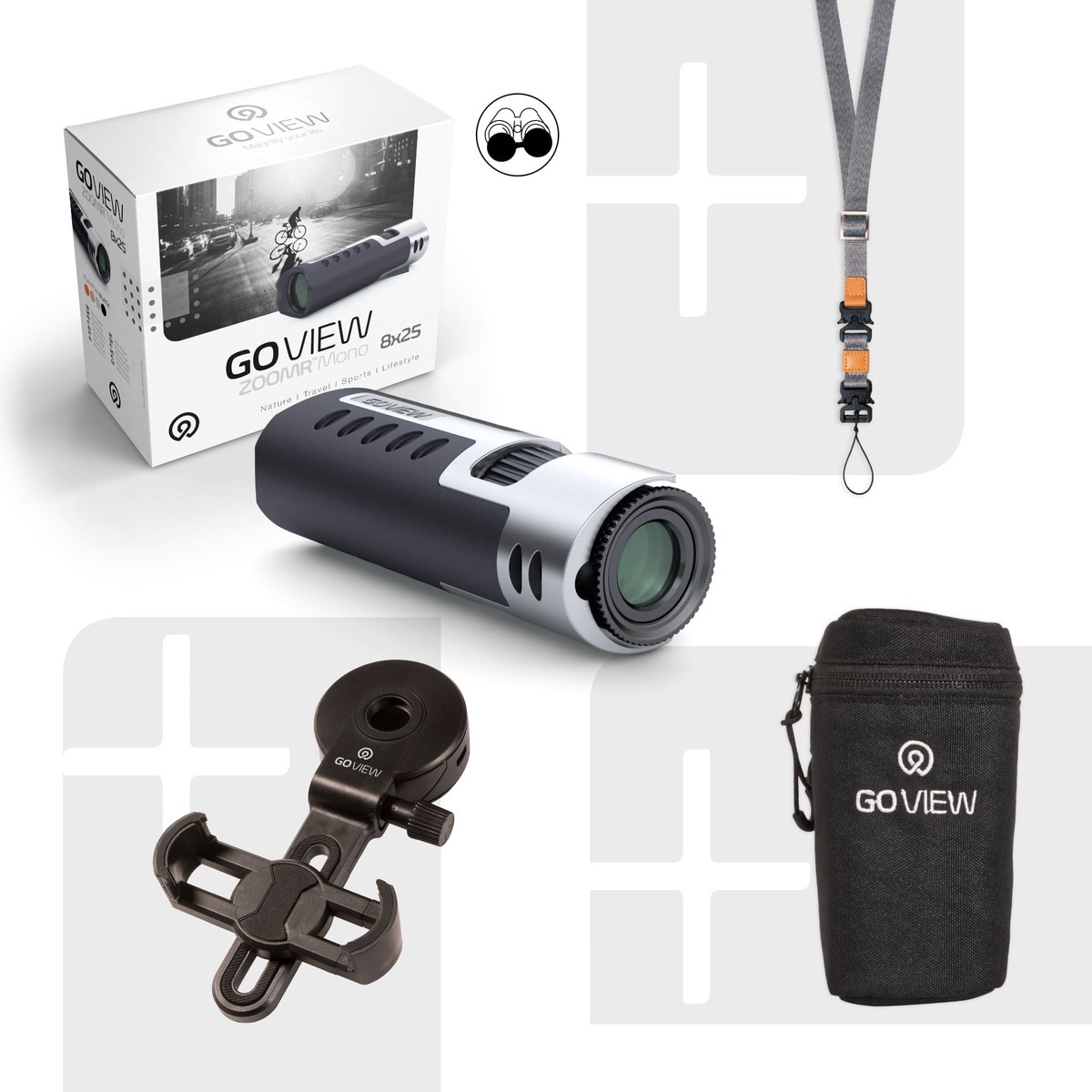 Goview ZOOMR HD Phantom Black