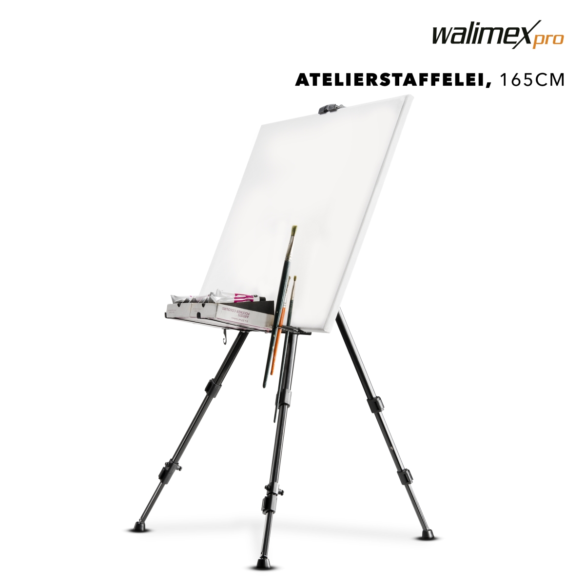 Walimex pro Aluminium Atelierstaffelei L 165 cm 