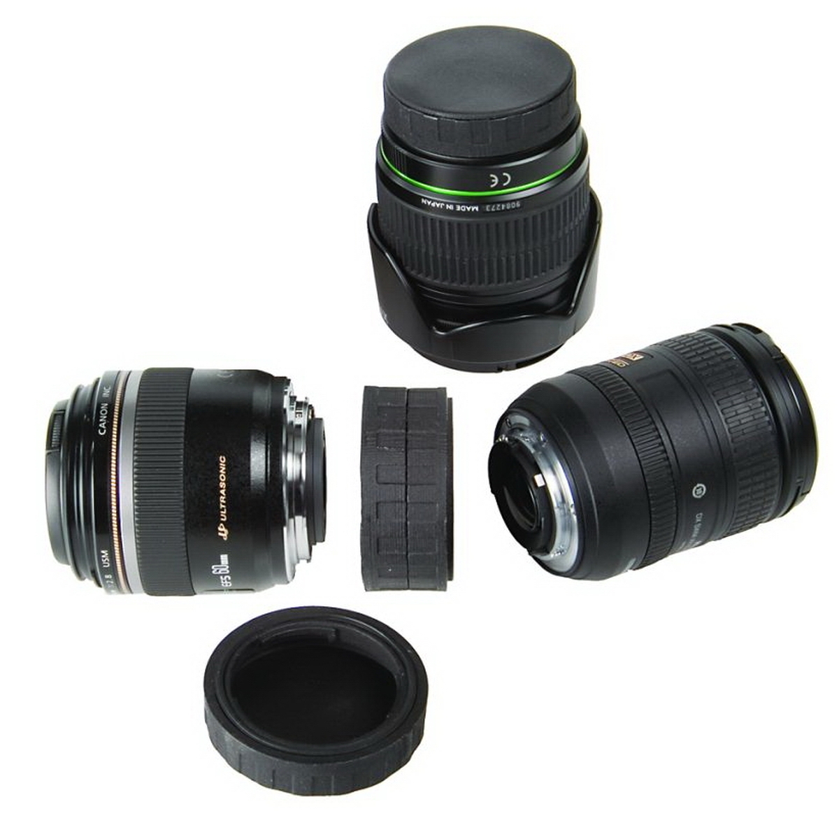 OP/TECH Lens Mount Caps MFT Double