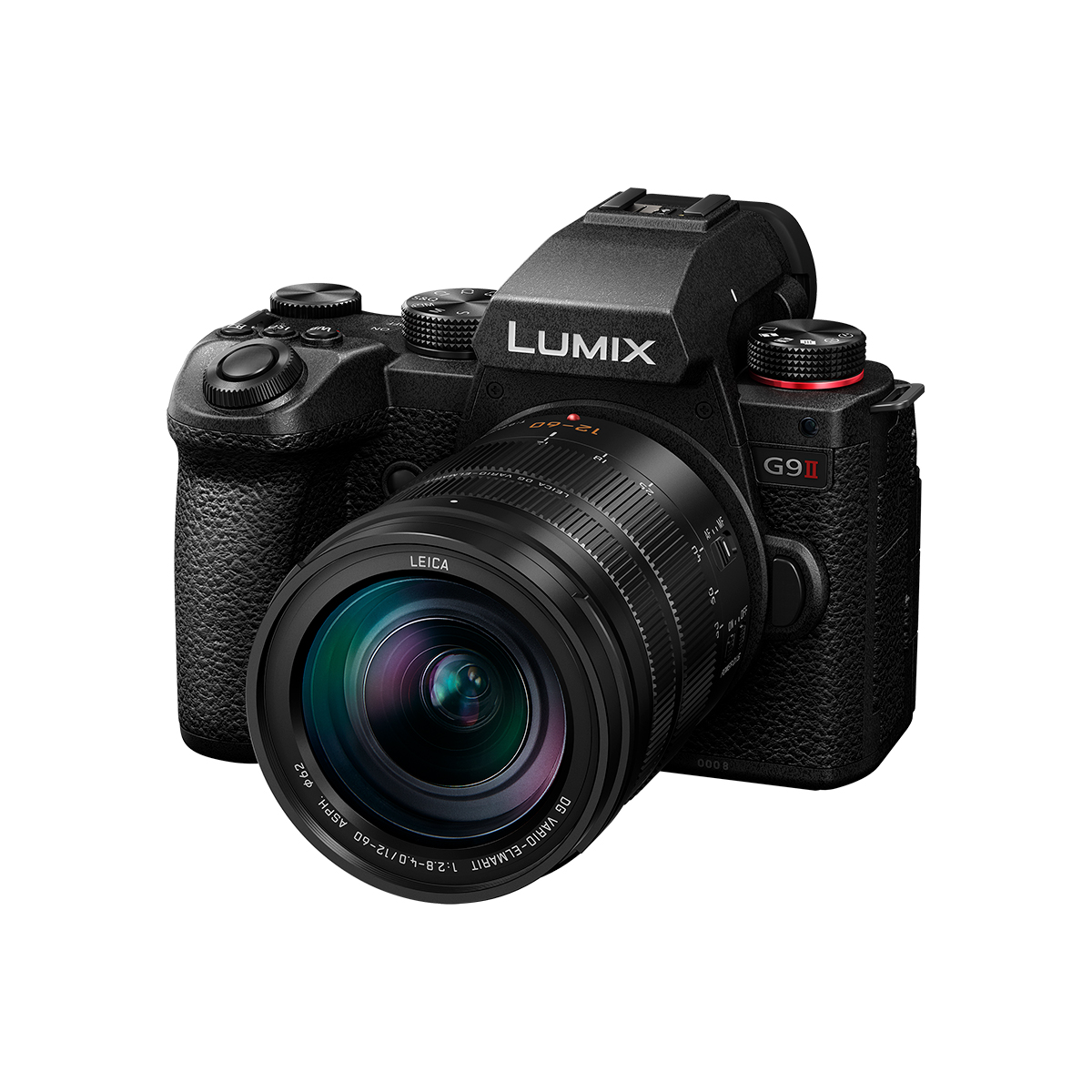 Panasonic Lumix DC-G9 II + Panasonic 12-60 mm 1:2,8-4.0 Leica Elmarit OIS seitlich von vorne