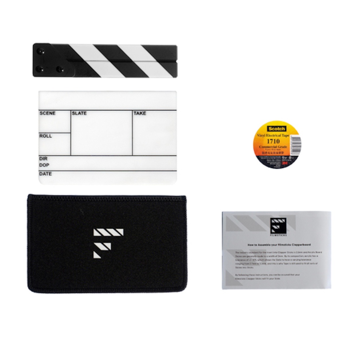 Filmsticks ClapperBoard Kit Premium EU/UK S