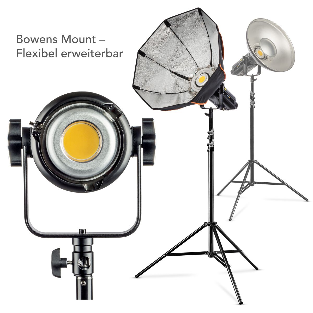 Walimex pro LED Niova 350 Plus Daylight 350W 2er Set