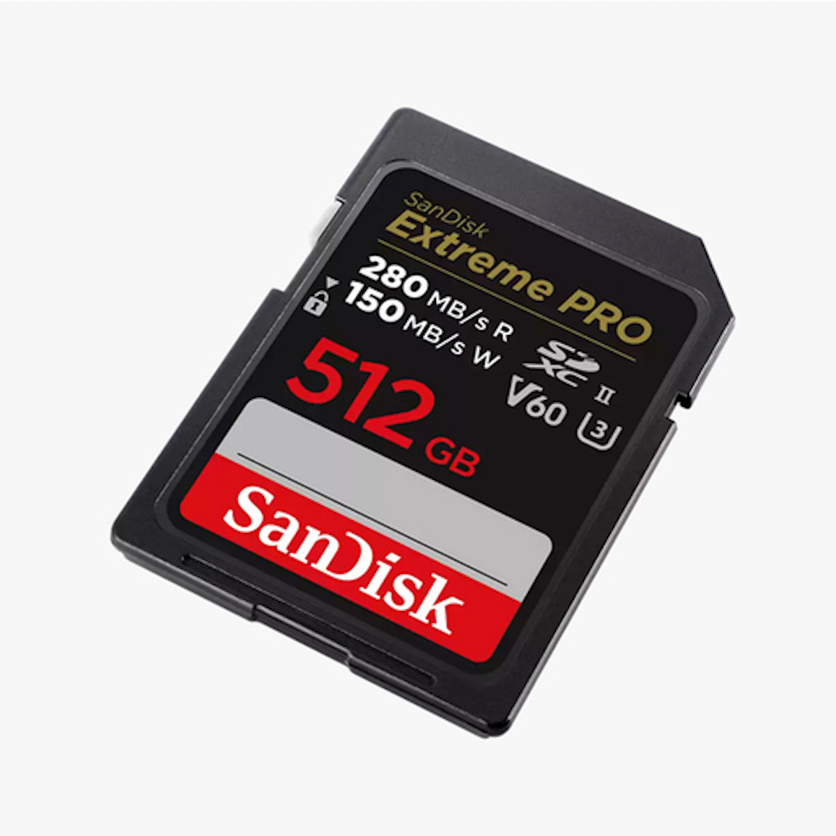 SanDisk 512 GB SDXC Extreme PRO V60 280 MB/S