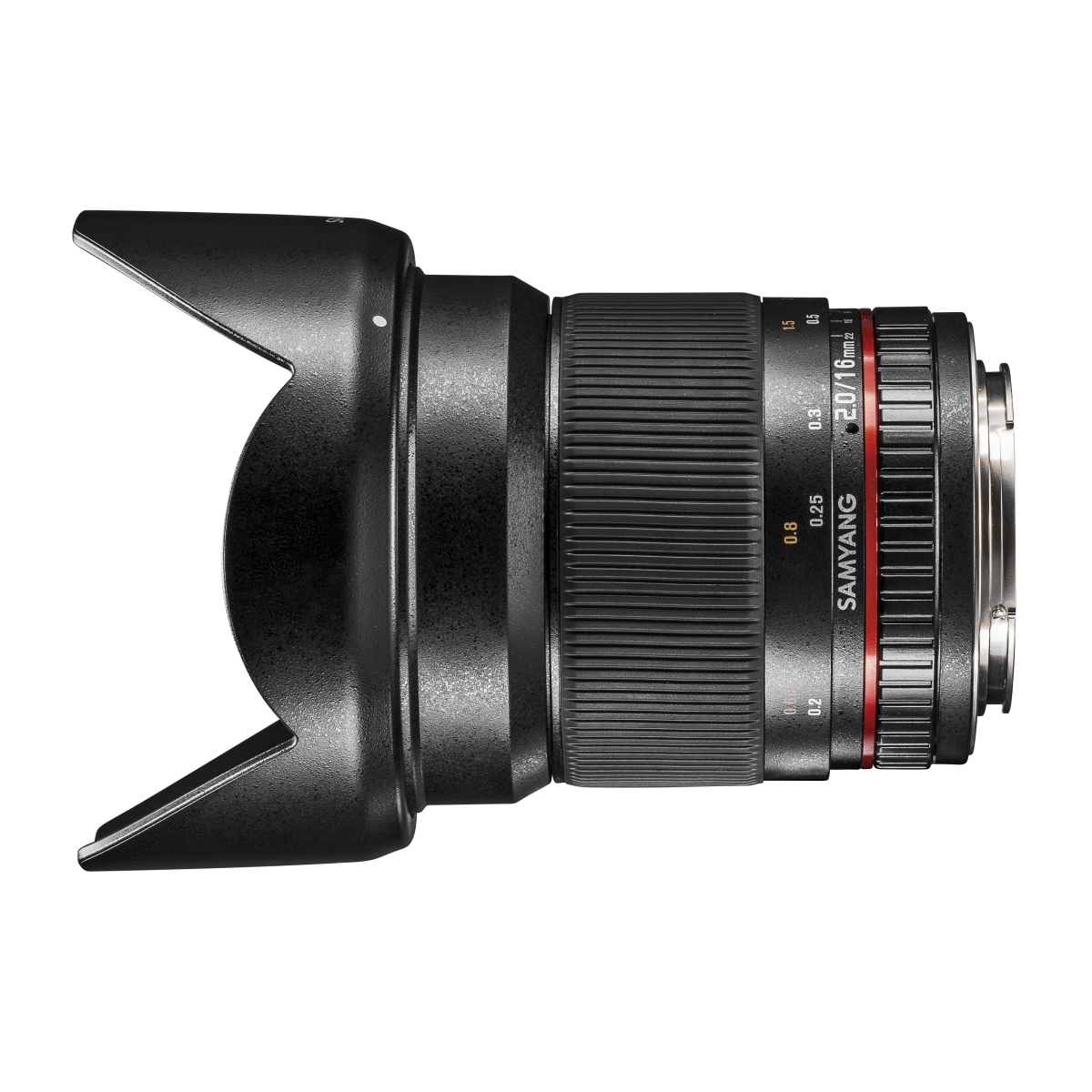 Samyang MF 16 mm 1:2,0 für Canon EF-M