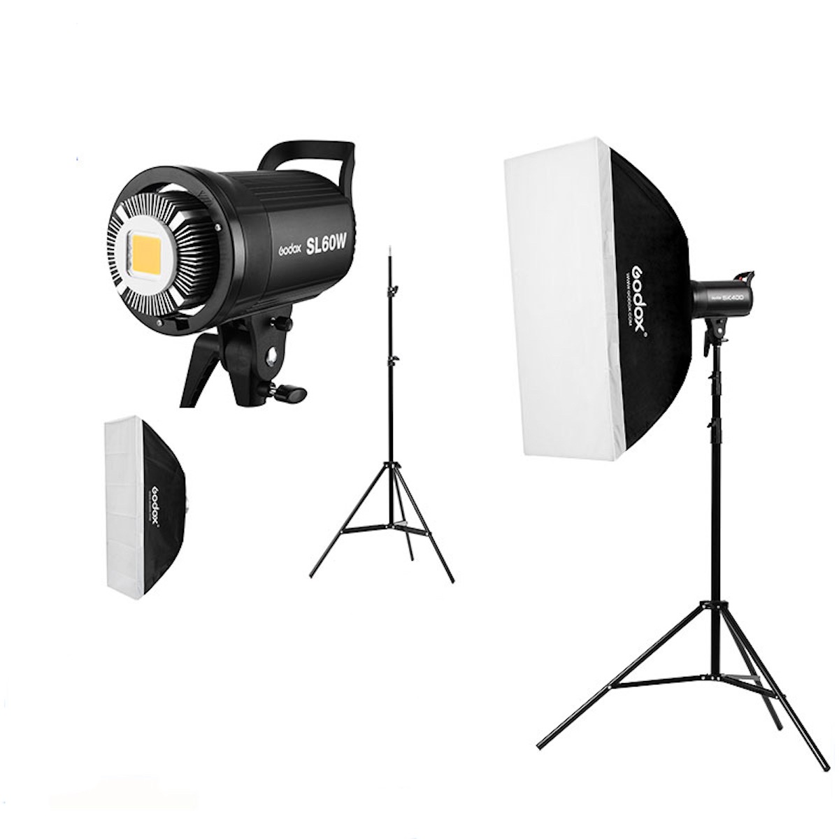 Godox SL60W Trio-Kit - Videoleuchte