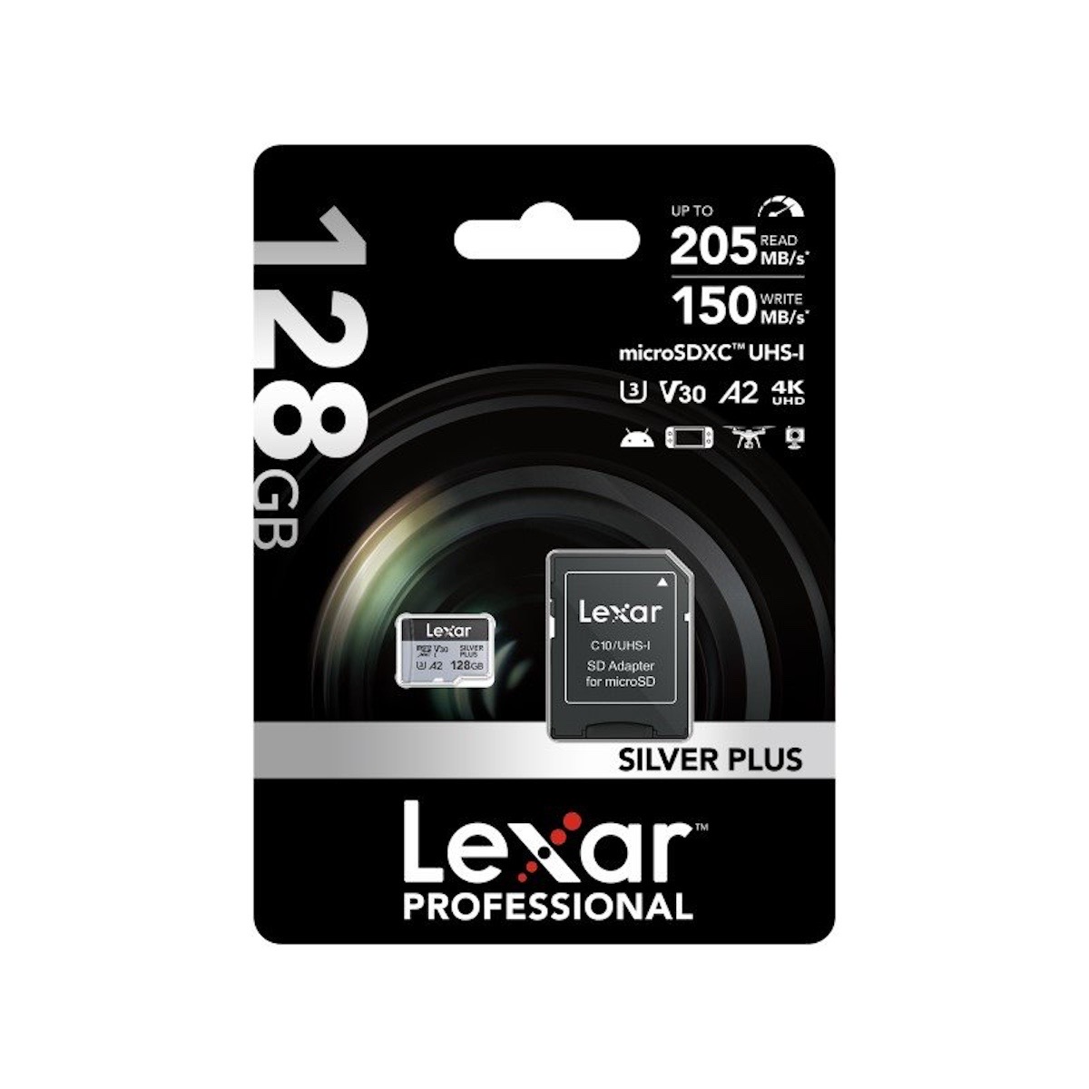 Lexar Micro SDXC Silver Plus 128GB