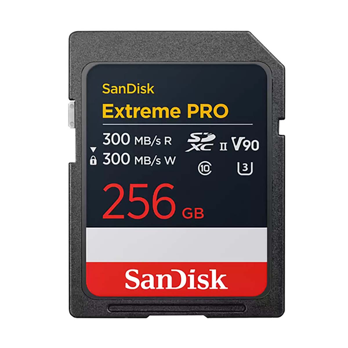 SanDisk 256 GB SDXC Extreme Pro 300MB/s (Schreiben/Lesen) V90 UHS-II