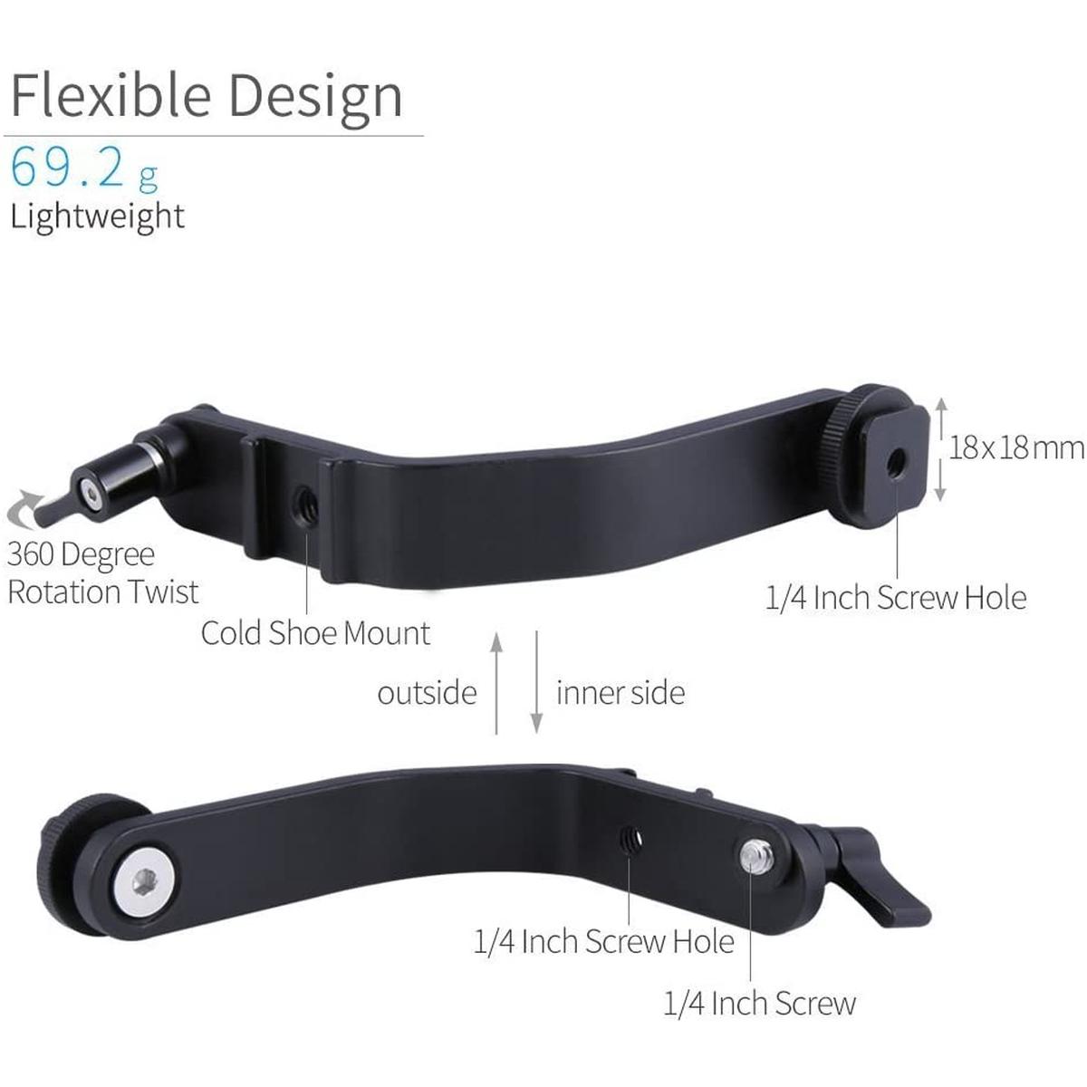 Feelworld Monitor Tilt Arm For F5, S55, FW568, F6