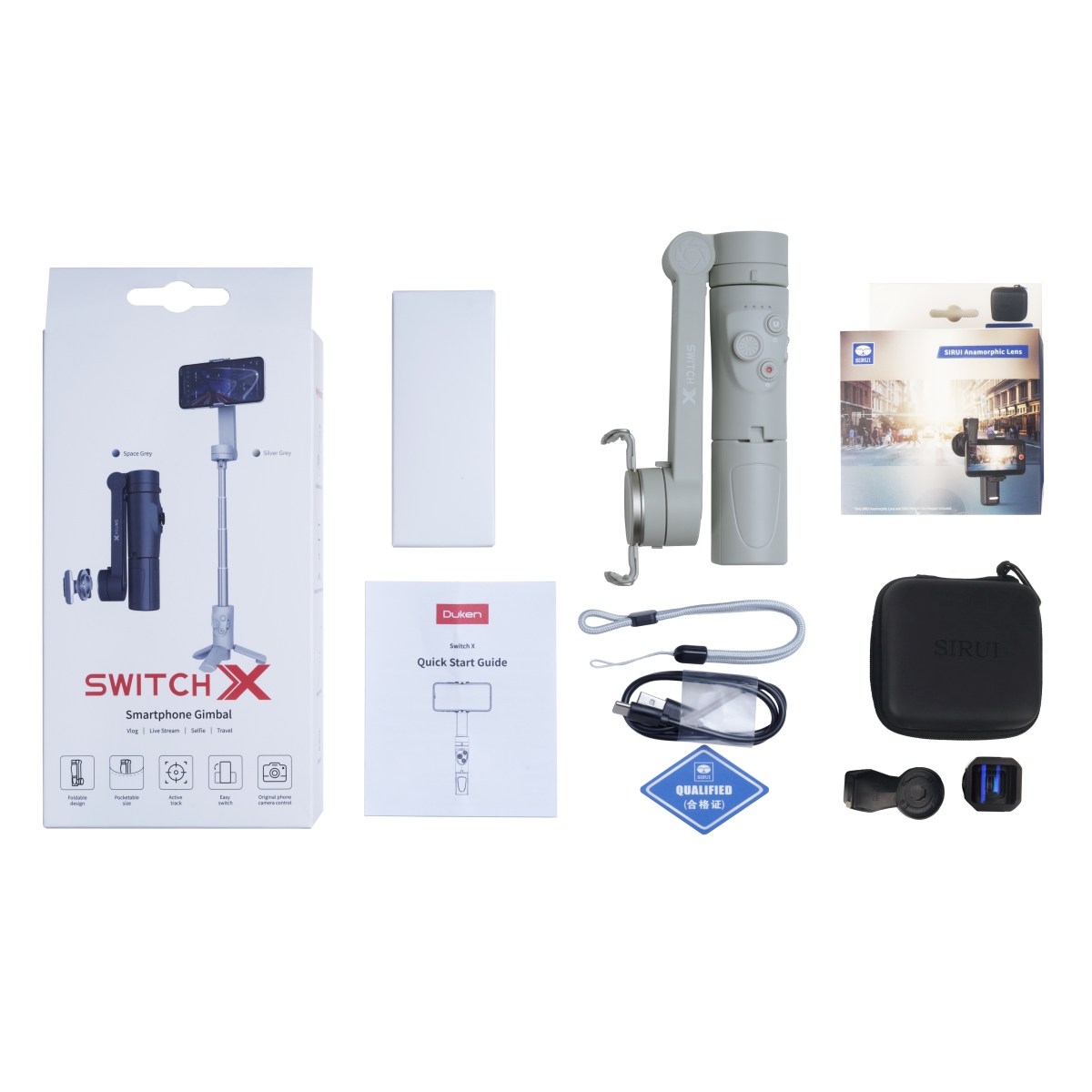 Sirui Duken Switch X Gimbal Grau