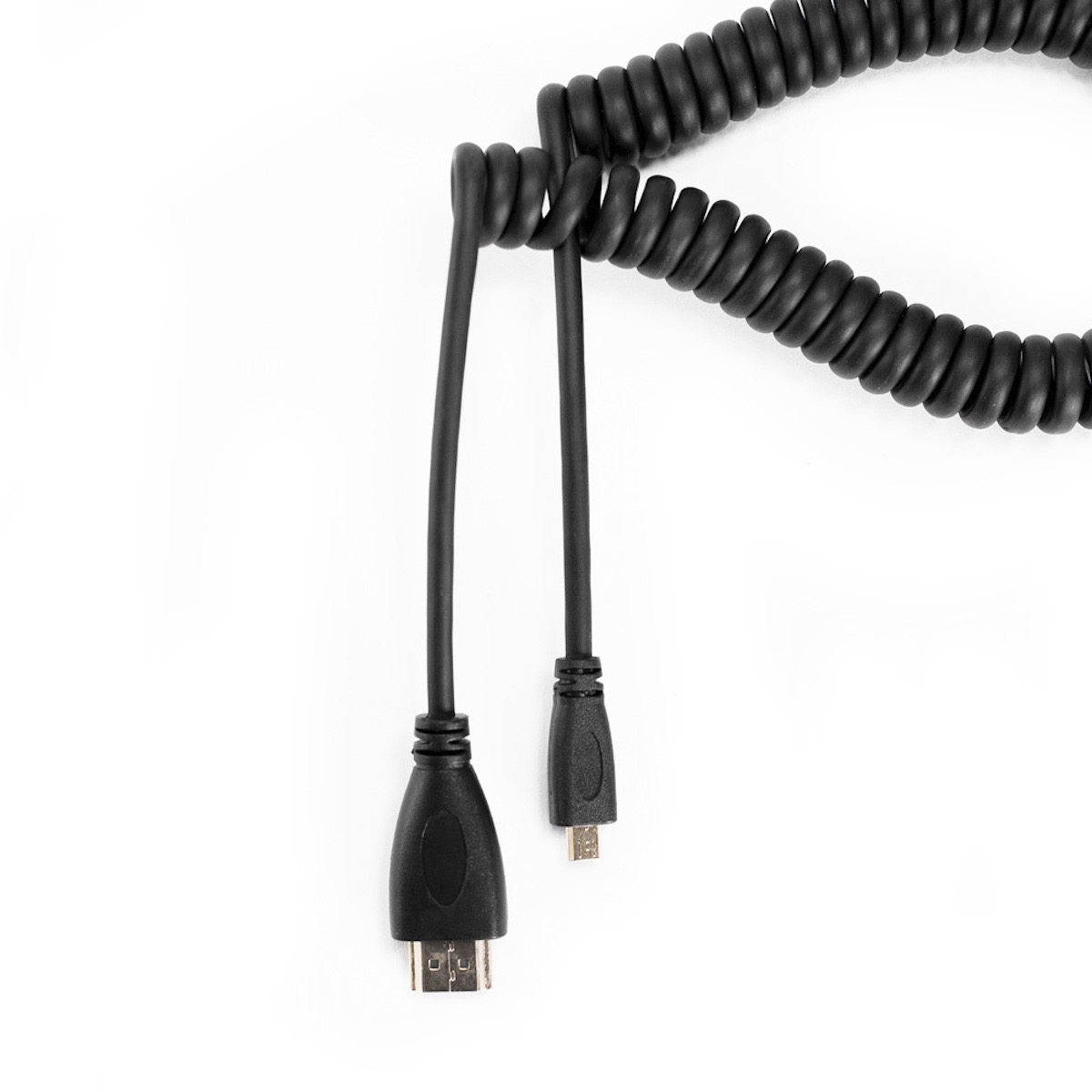 Caruba HDMI - MicroHDMI Spiralkabel