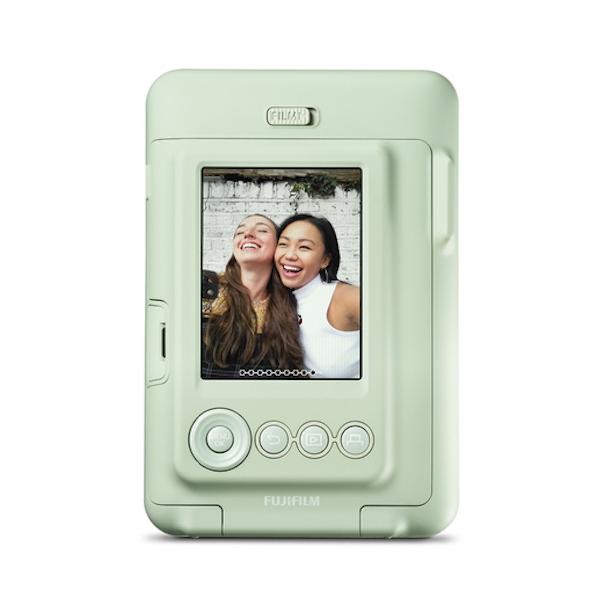 Fujifilm Instax Mini LiPlay misty Sofortbildkamera Matcha Grün