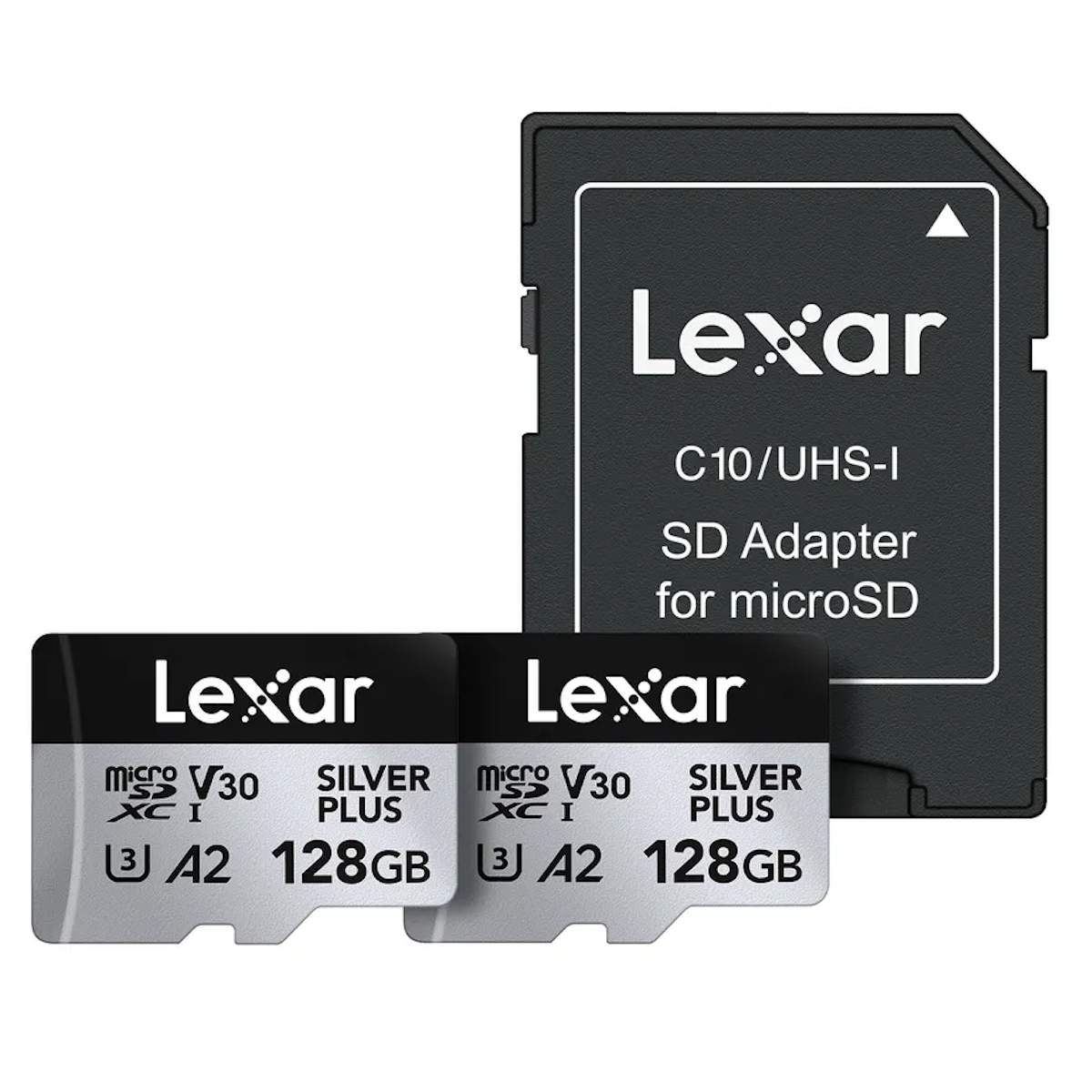 Lexar Micro SDXC Silver Plus 2x 128GB