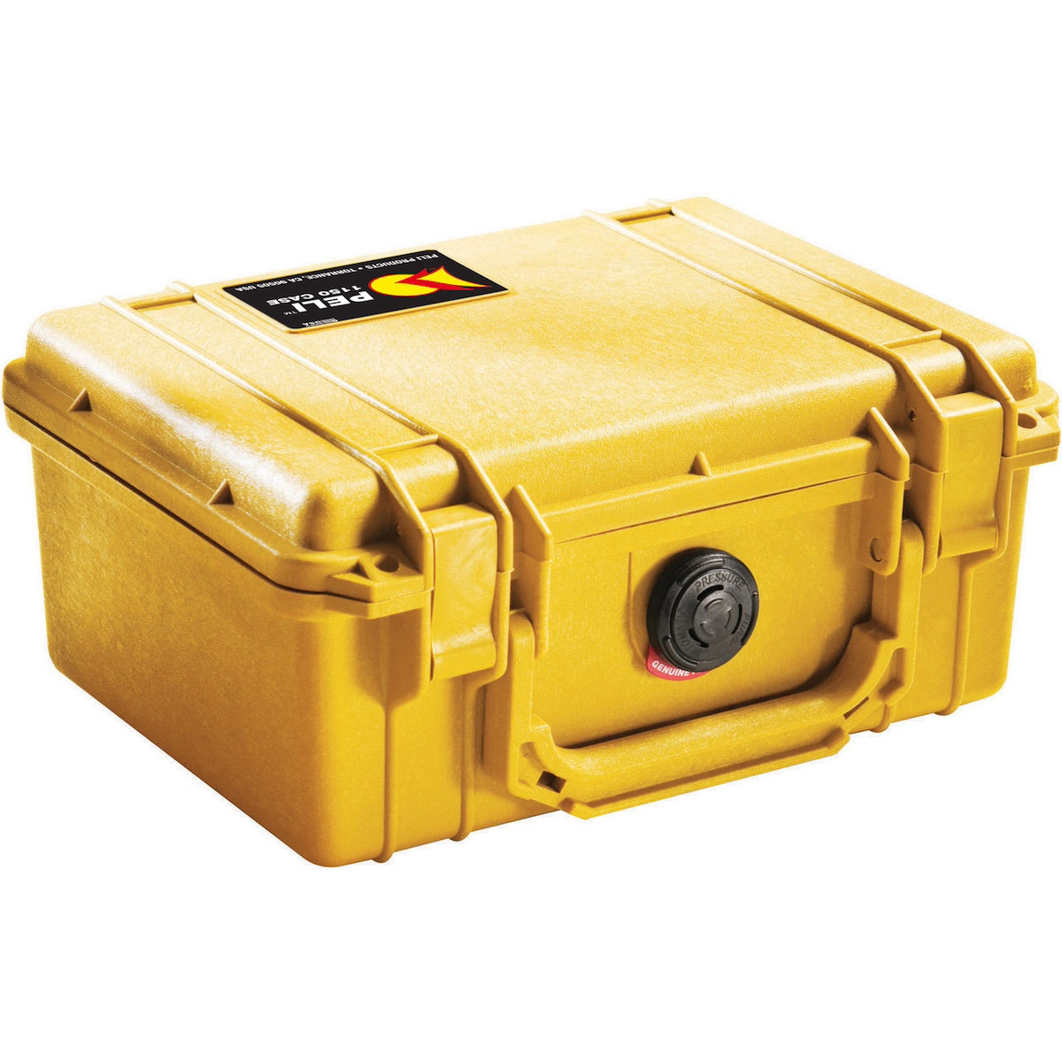 Peli Case 1150 mit Schaumstoff gelb