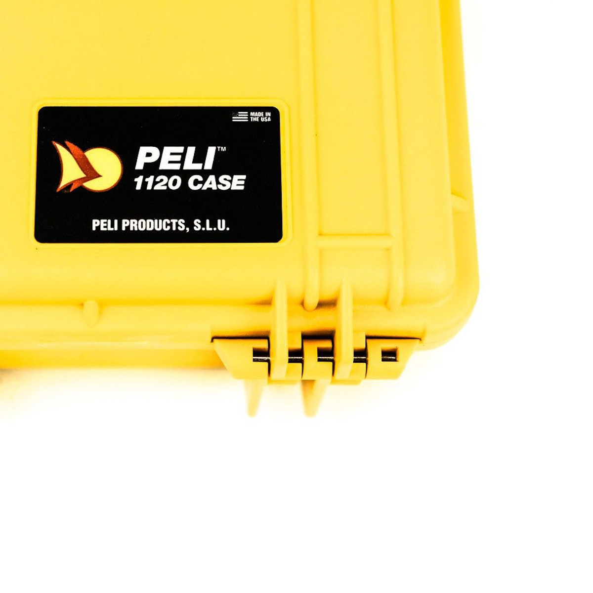 Peli Case 1120 mit Schaumstoff gelb