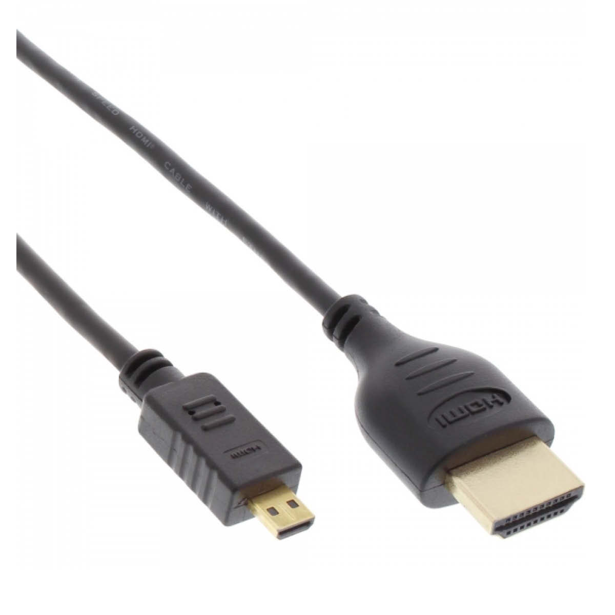 InLine Premium HDMI-A an HDMI-D Kabel slim 0,5m