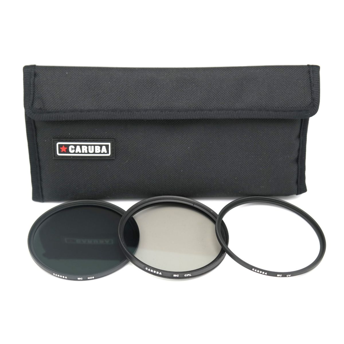 Caruba UV+CPL+ND8 Filter Set 46mm