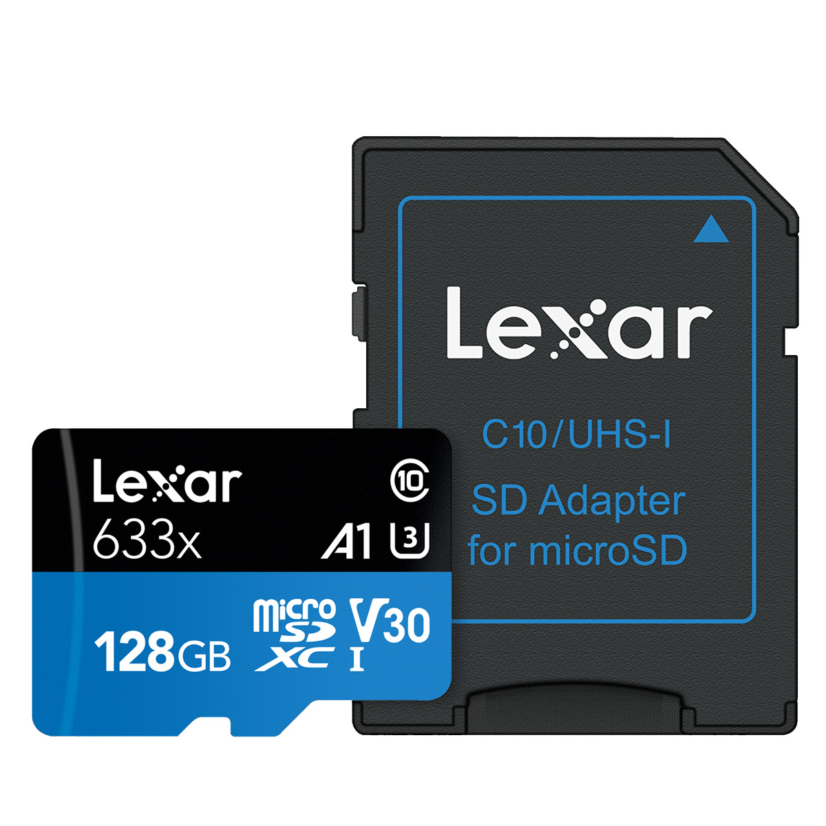 Lexar 128 GB Micro SDXC Blue 633x