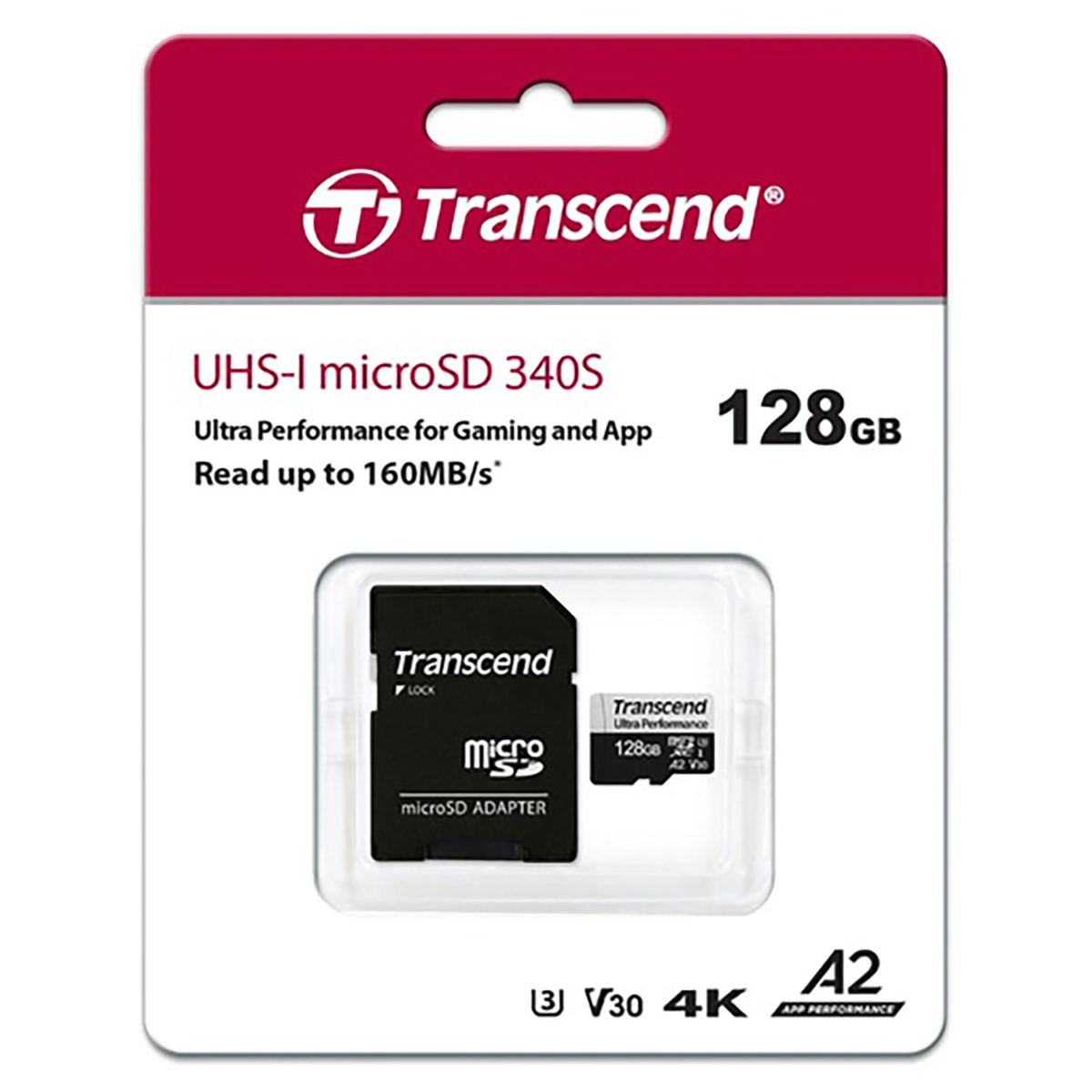 Transcend 128 GB microSDXC-Karte 160/125MB/s
