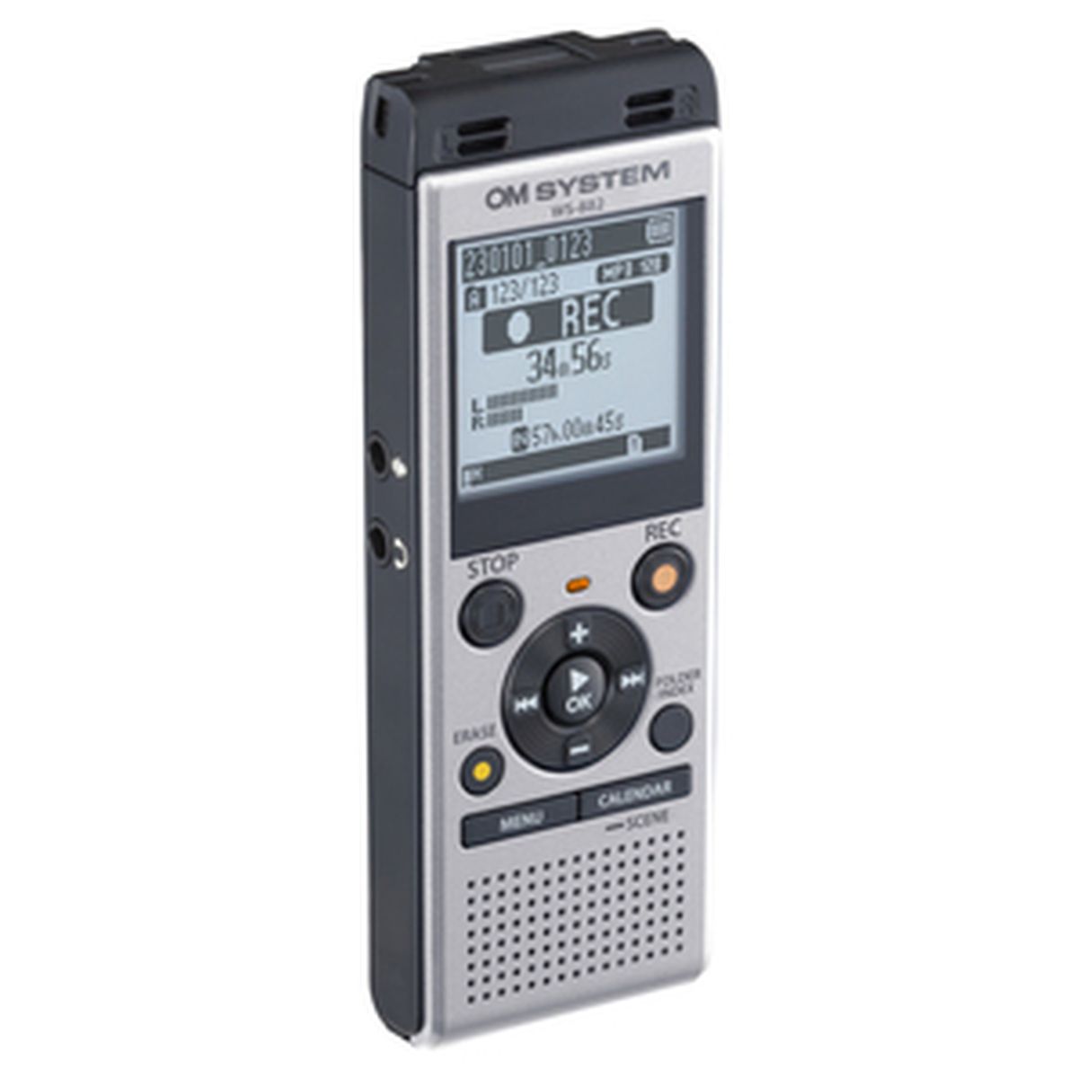 OM System WS-882 (4 GB) Multifunktions-Stereorekorder Silber