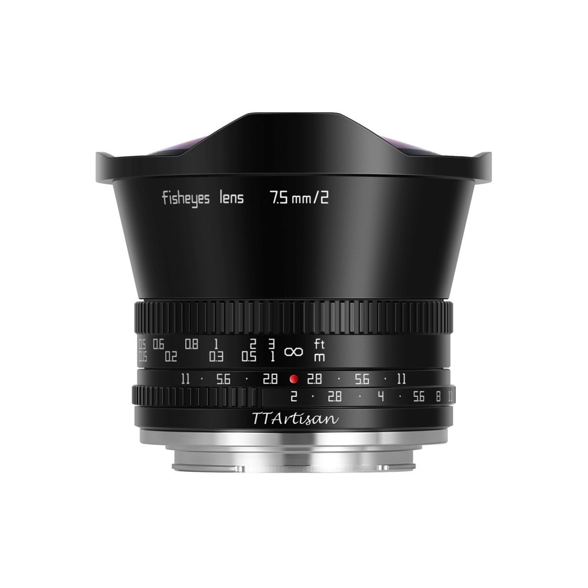 TTArtisan 7,5 mm 1:2 Fisheye für L-Mount (APS-C)