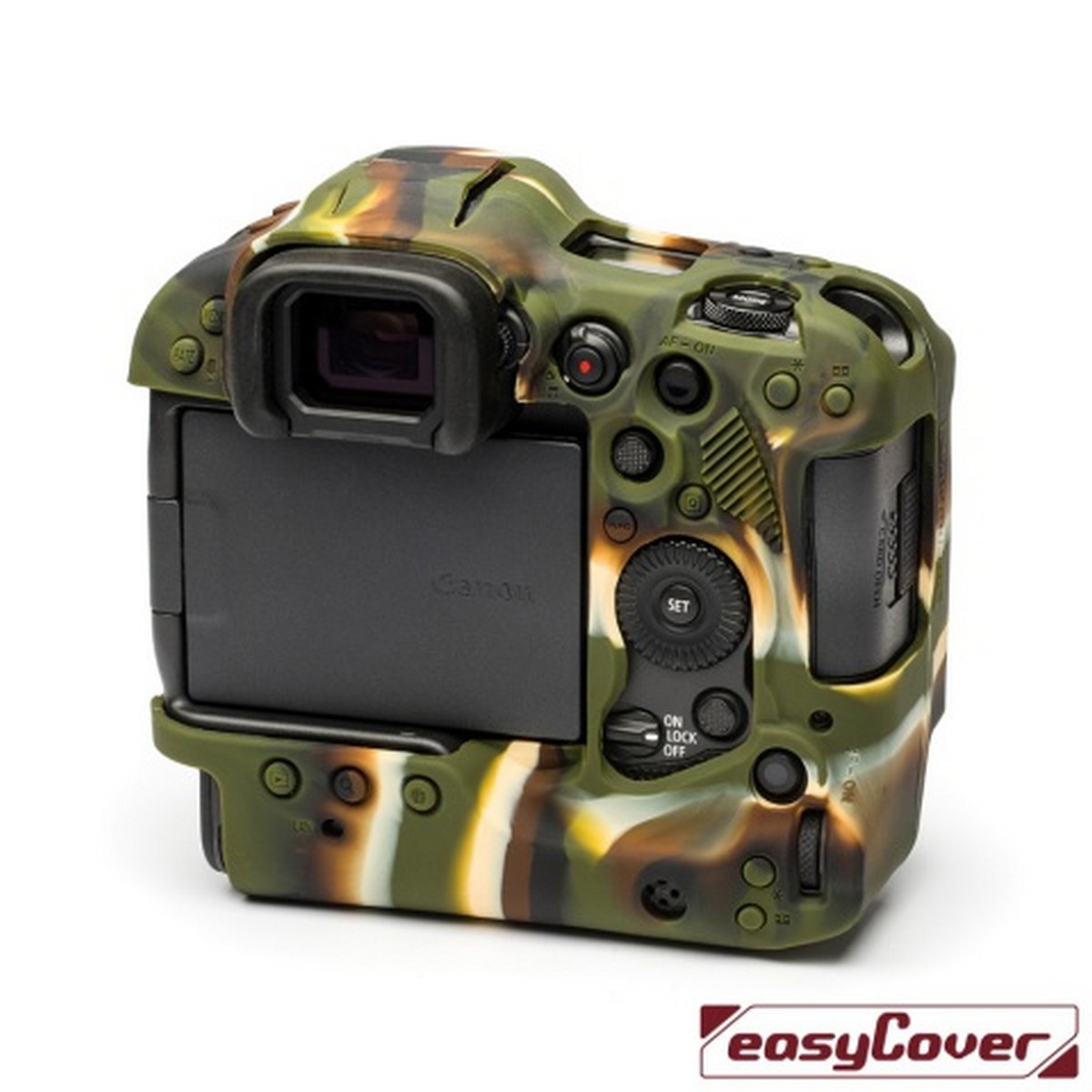 Easycover Silikon-Schutzhülle für Canon EOS R3 - Camouflage