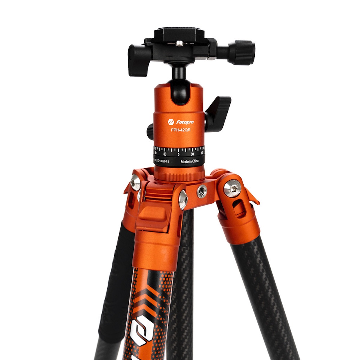 Fotopro X Aircross 2 Carbon Stativ orange