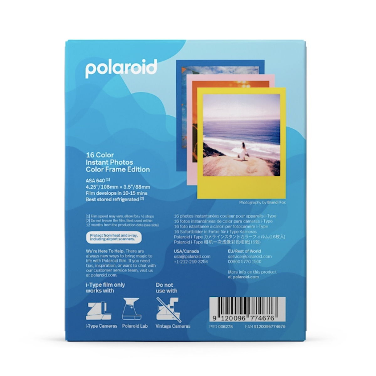 Polaroid i-Type Color Film - Summer Edition 2x8