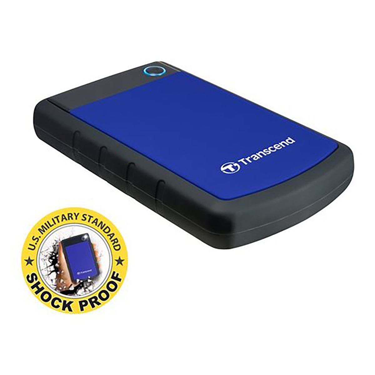Transcend 25H3B 1TB blau portable Festplatte