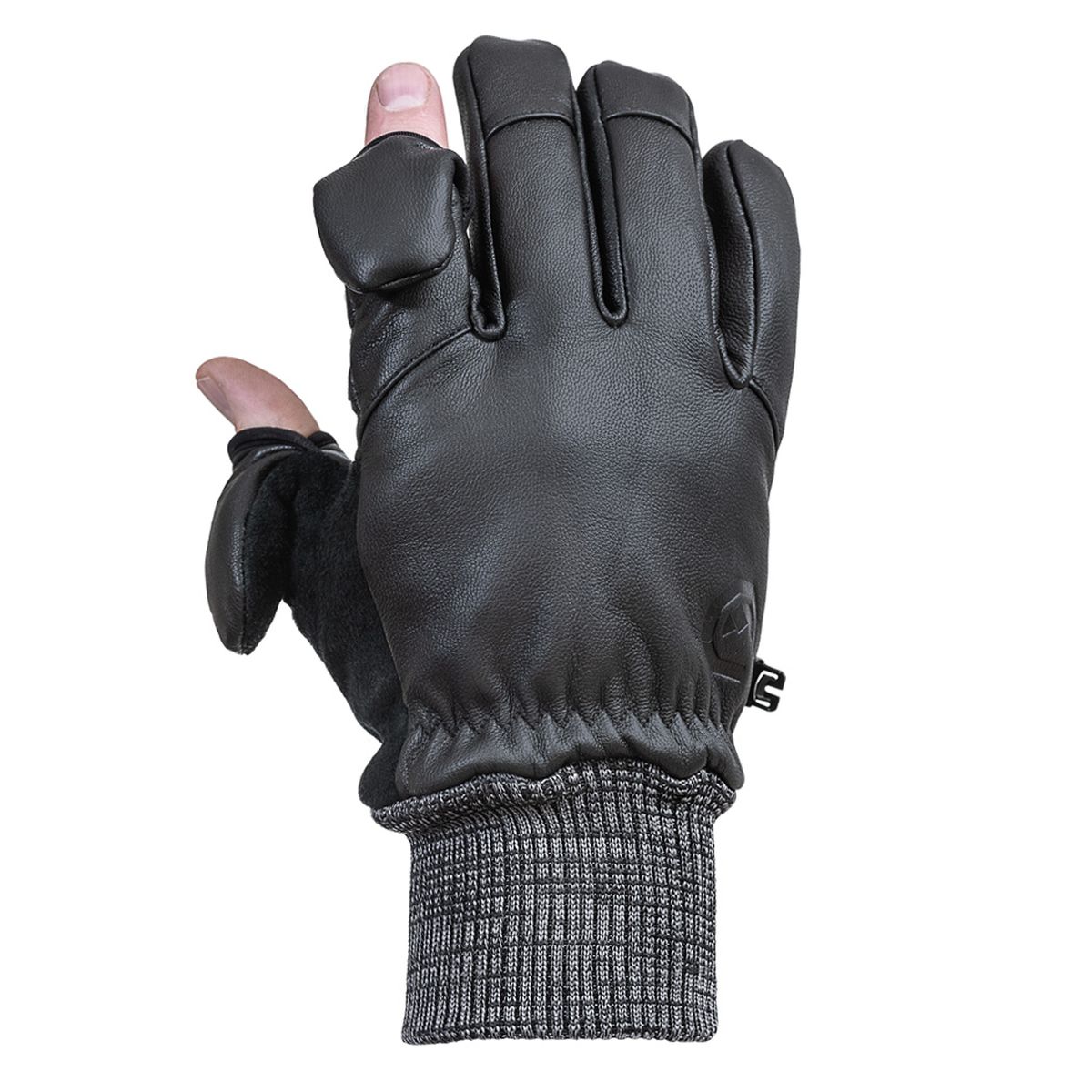 Vallerret Hatchet Leather Glove Black, Leder-Fotohandschuhe XXL Schwarz