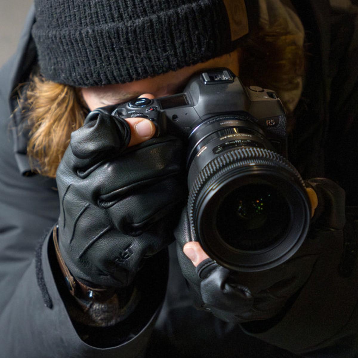 VALLERRET Djuke Fotohandschuhe Schwarz XXL