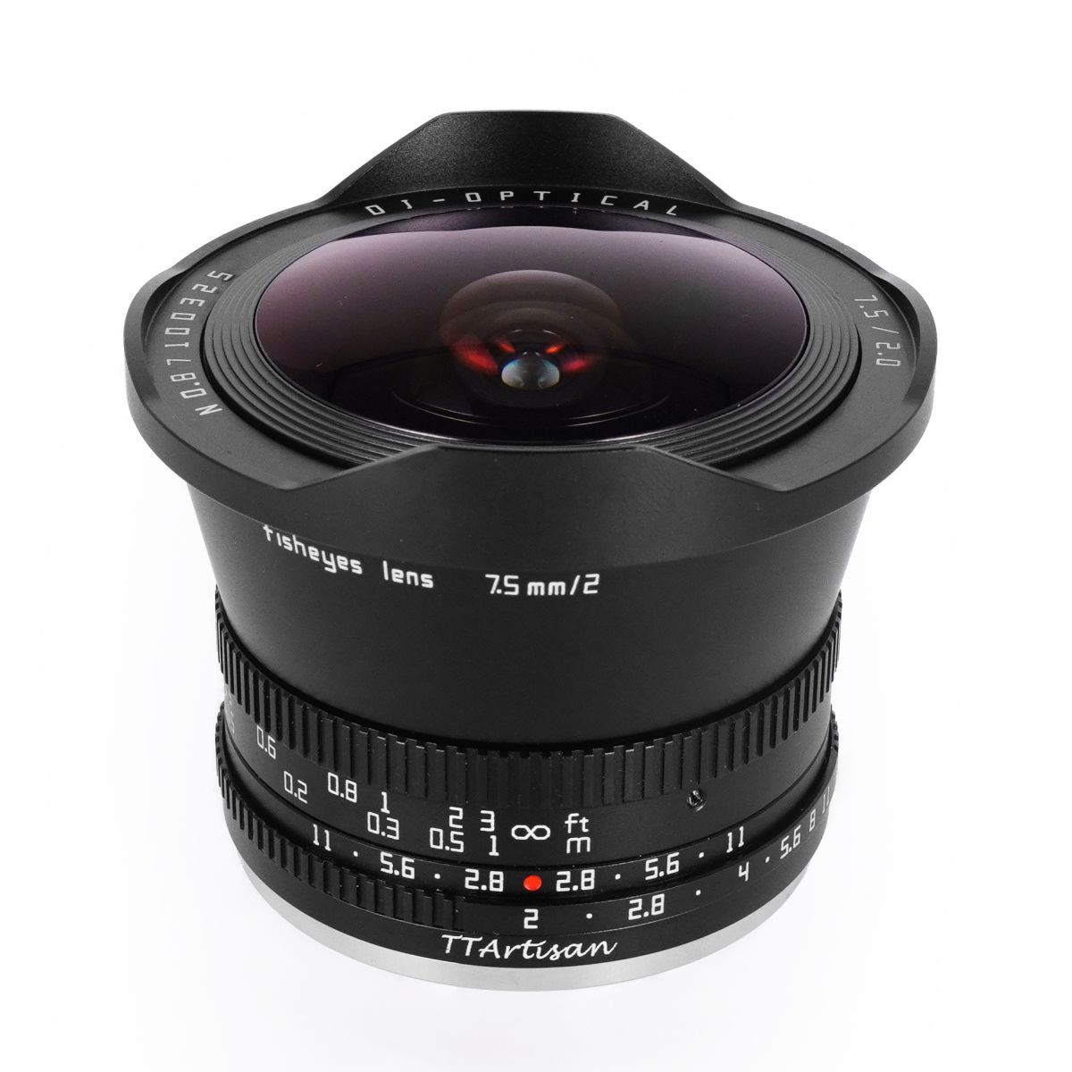 TTArtisan 7,5 mm 1:2 Fisheye für L-Mount (APS-C)