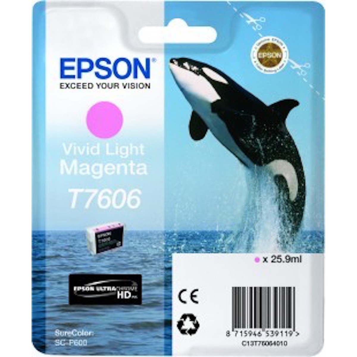 Epson T7606 vivid light magenta Tinte