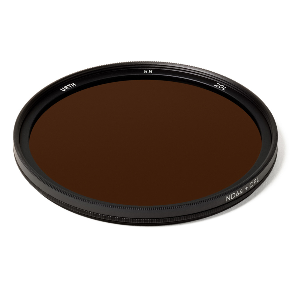 Urth 58mm Circular Polarizing (CPL) + ND64 Lens Filter (Plus+)