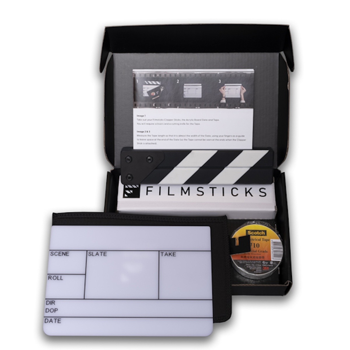 Filmsticks ClapperBoard Kit Premium EU/UK S