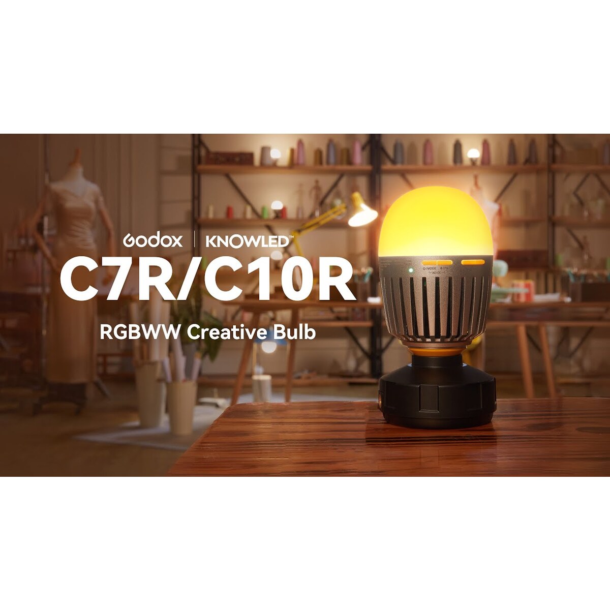 Godox C10RB KNOWLED RGBWW Creative Bulb (E27)