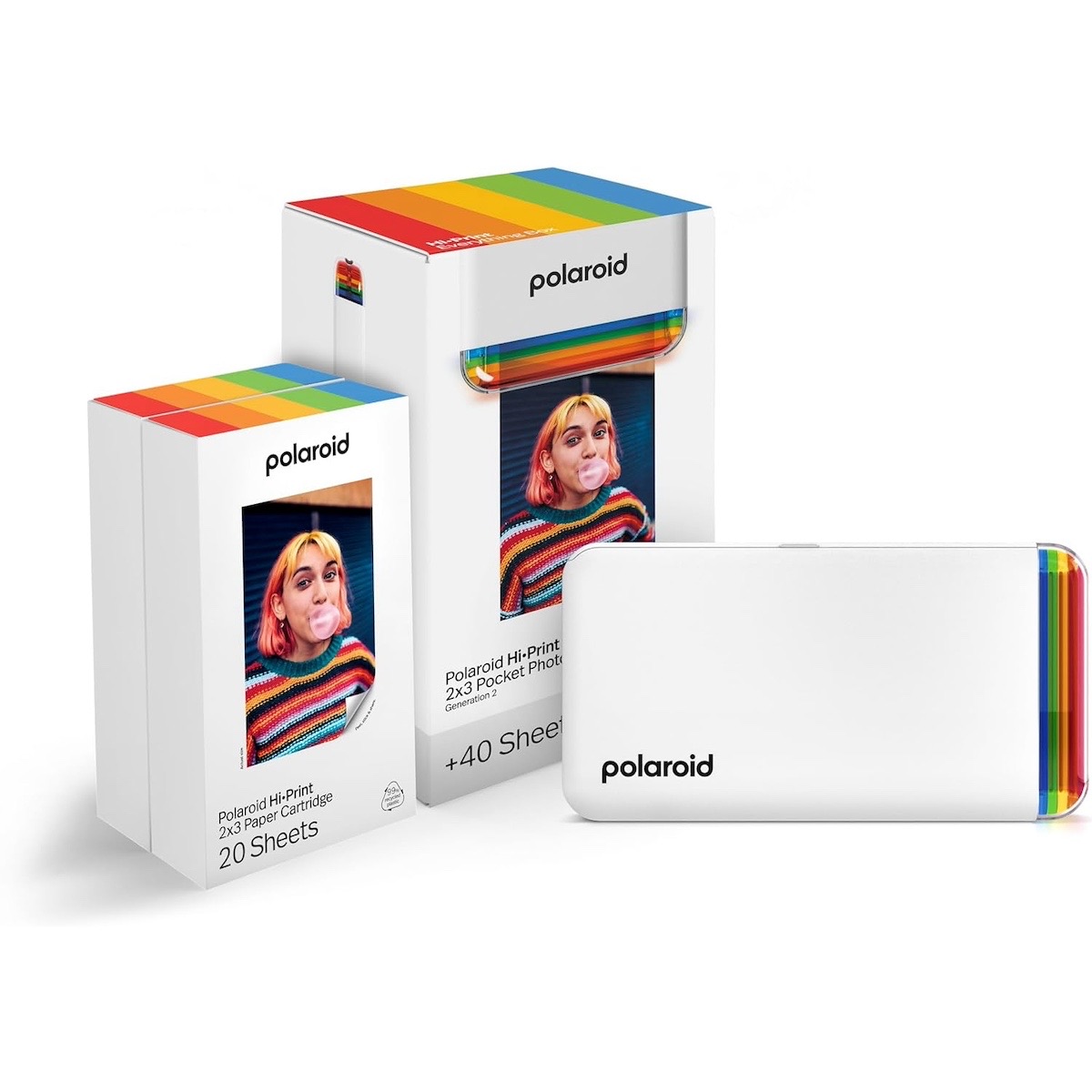 Polaroid Everything Box Hi Print 2x3 Gen 2 weiss