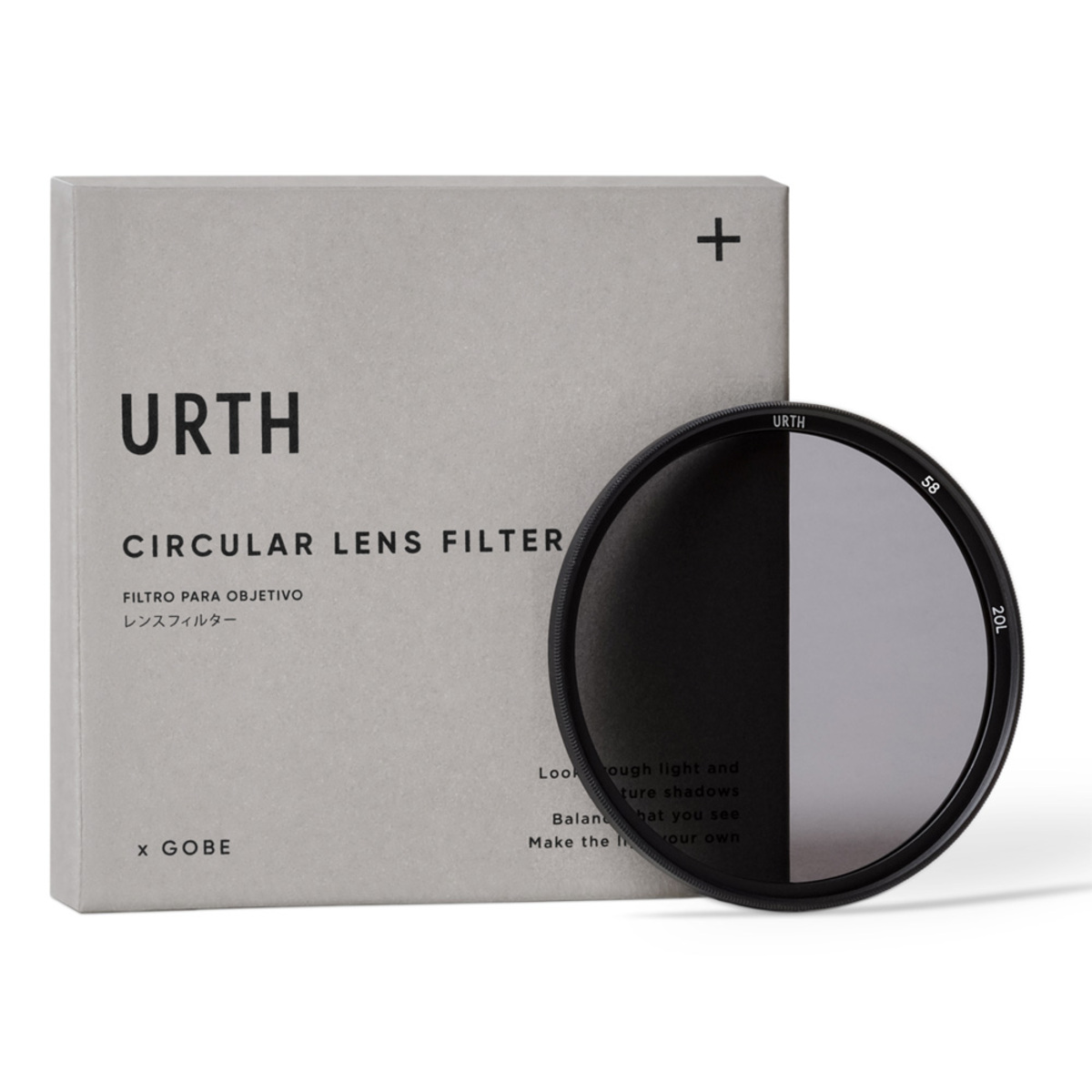 Urth 58mm ND4 (2 Blenden) Objektivfilter (Plus+)