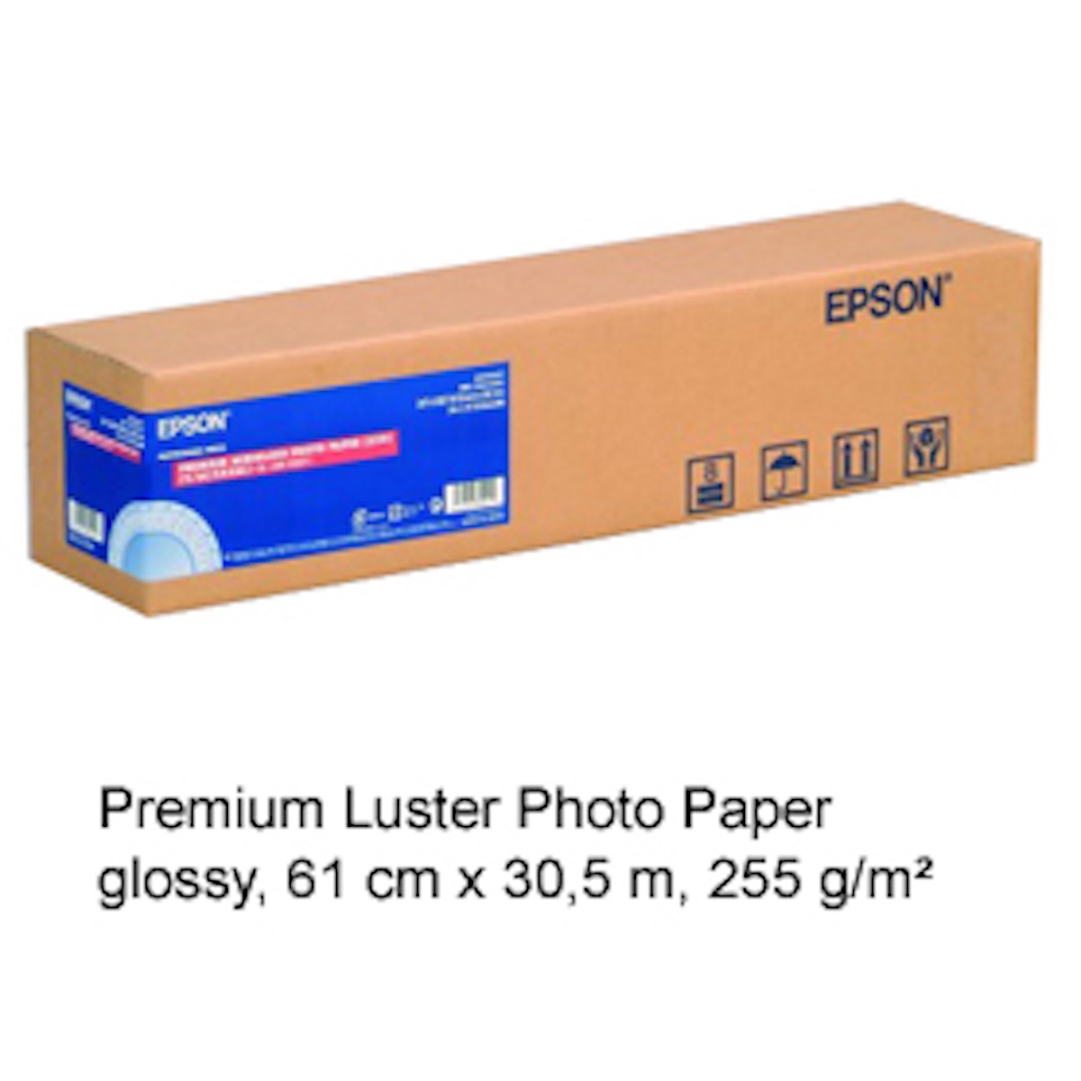 Epson Premium Papier semiglossy Rolle 250g/m² 61 cm x 30,5m