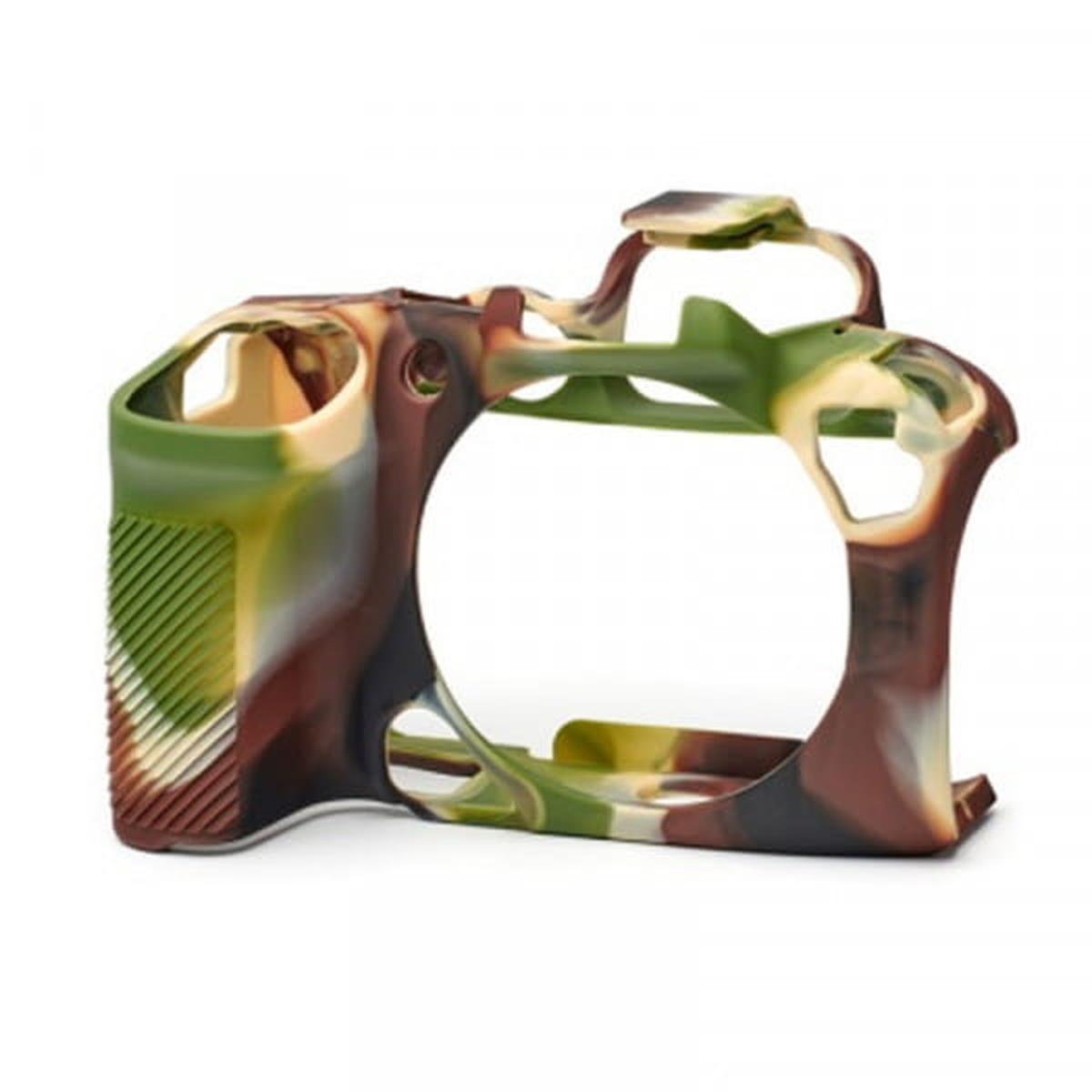 easyCover Silikon-Schutzhülle für Canon R10 camouflage