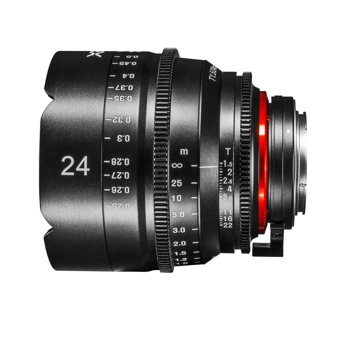 XEEN Cinema 24 mm 1:1,5 für Canon EF 