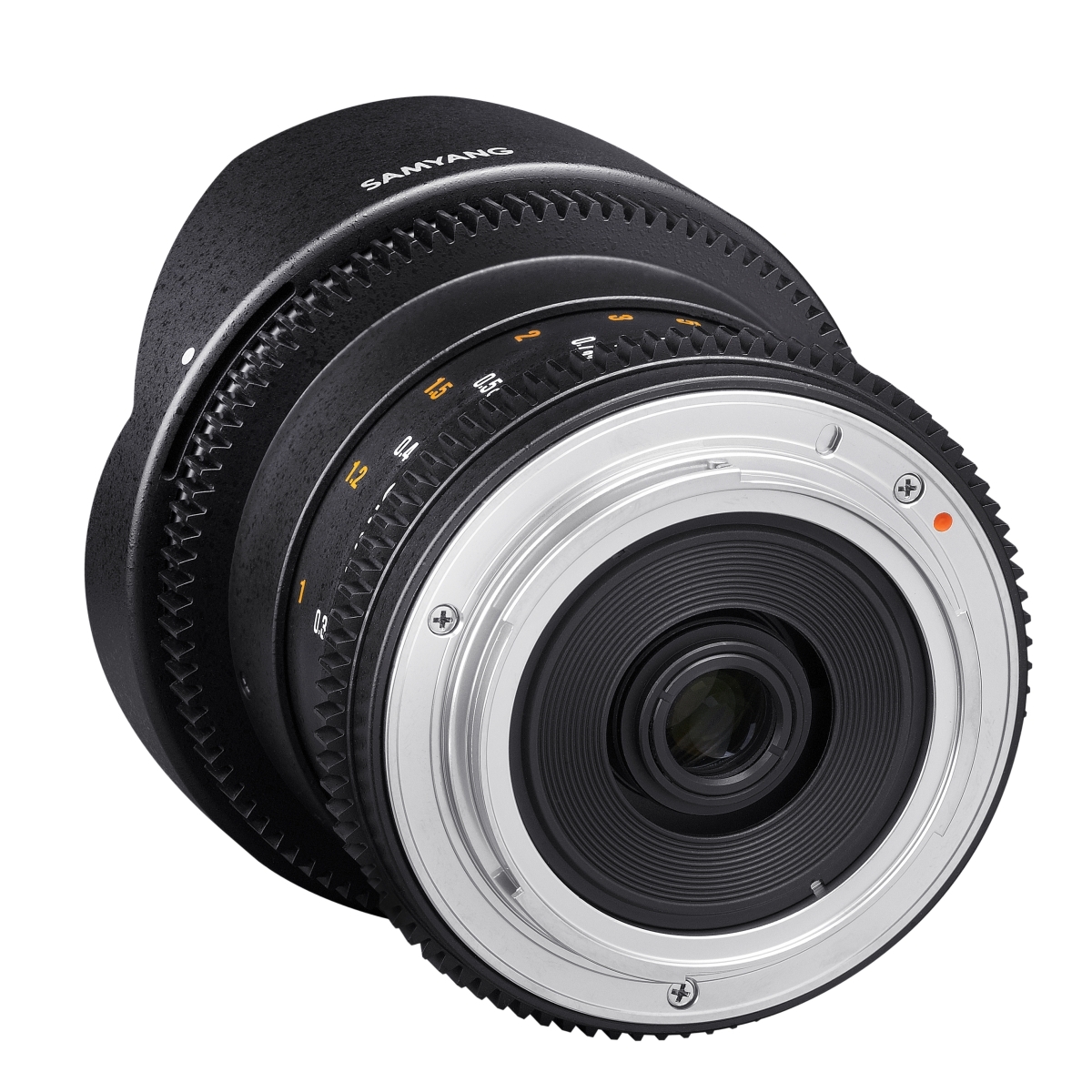 Samyang MF 8 mm 1:3,8 Fisheye II Video für Sony A