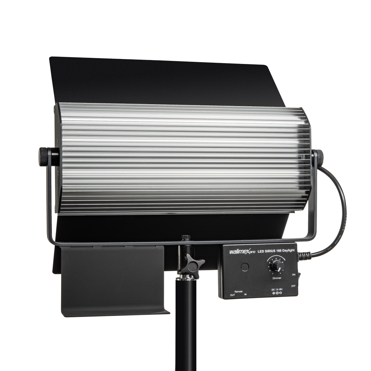 Walimex pro LED Sirius 160 Daylight 65W - Set inkl. Stativ 2,6 m